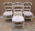 set of 4 provencal style chairs